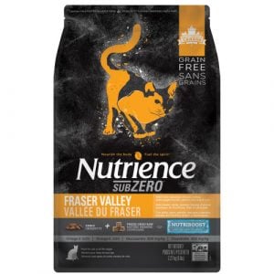 NUTRIENCE Subzero 無穀物凍乾脫水 雞 火雞 海魚 全貓配方 2.27 kg / 5kg